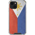 Philippines Flag Distressed iPhone 15 Plus Clear Case